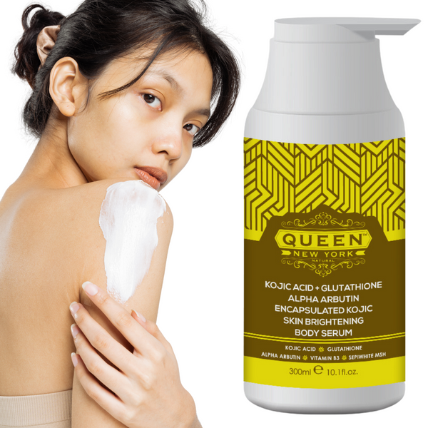 PACK OF 2 Kojic Acid Triple White Booster Whitening Body Lotion QueenNaturalNewYork.com PACK OF 2 Kojic Acid Triple White Booster Whitening Body Lotion QueenNaturalNewYork.com