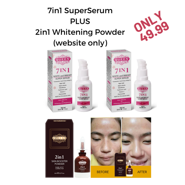 Pack of 2 7in1+  2in1 Skin Booster Powder