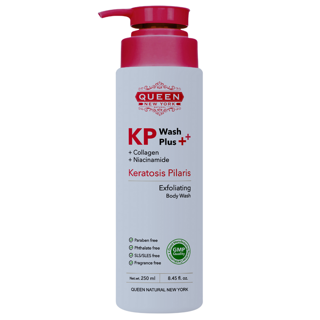 QUEEN KP Body Acne Keratosis Pilaris Exfoliating Body Wash Plus Collagen Niacinamide