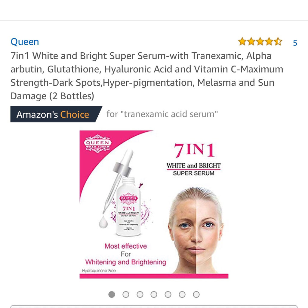 Pack of 3 | 7in1 White and Bright Super Serum-5% Tranexamic